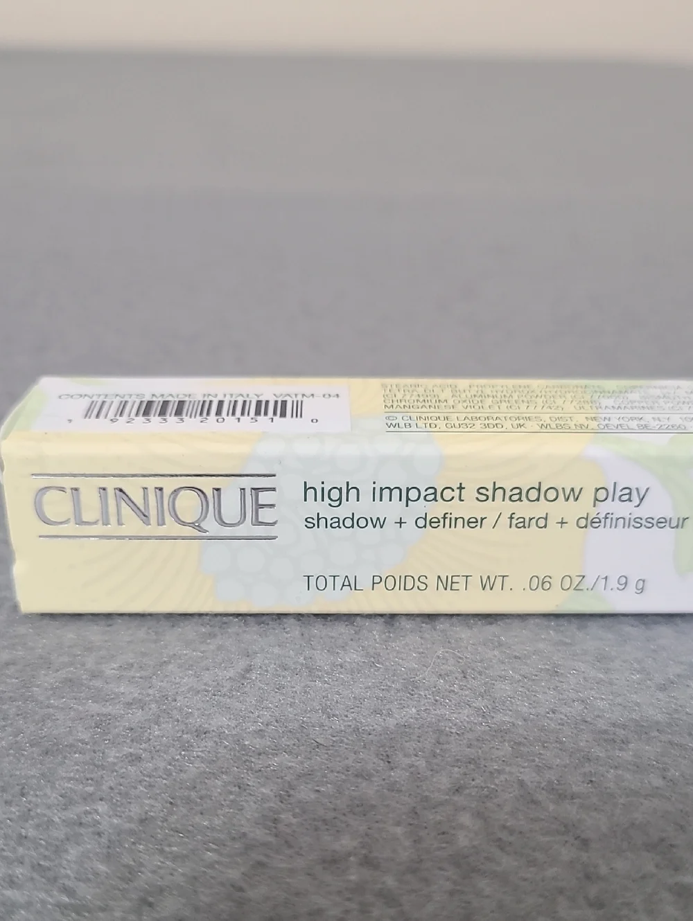 Clinique High Impact Shadow Play Eyeshadow + Definer - Cafe au Lait NEW IN BOX‎